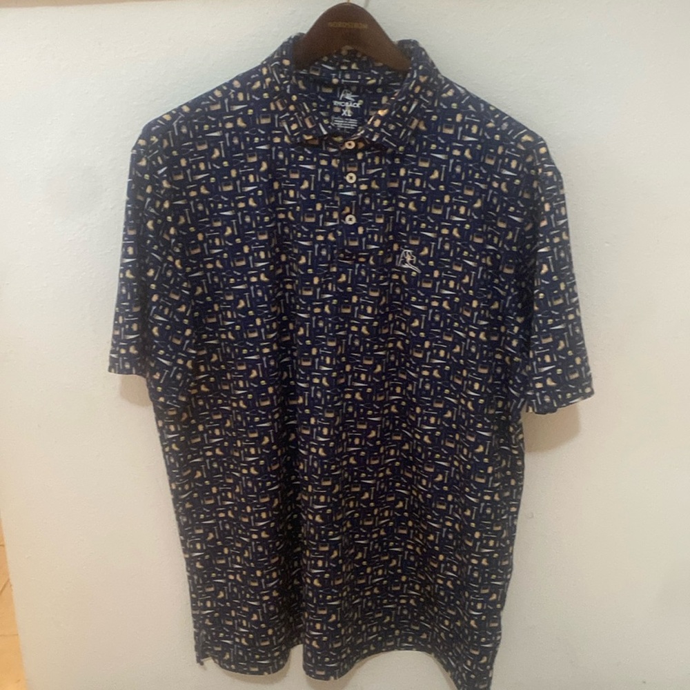 Rhoback polo in xxl. Never worn. Discontinued print